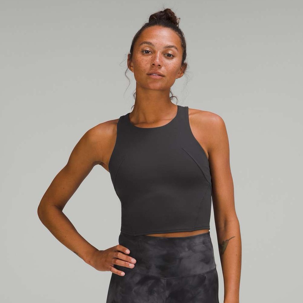 Lululemon Wunder Train Grey Racerback Tank